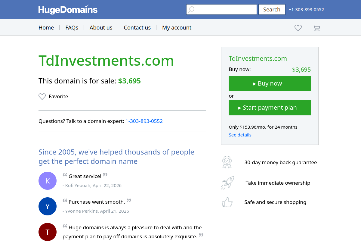 tdinvestments.com  Review – Report to Withdraw
