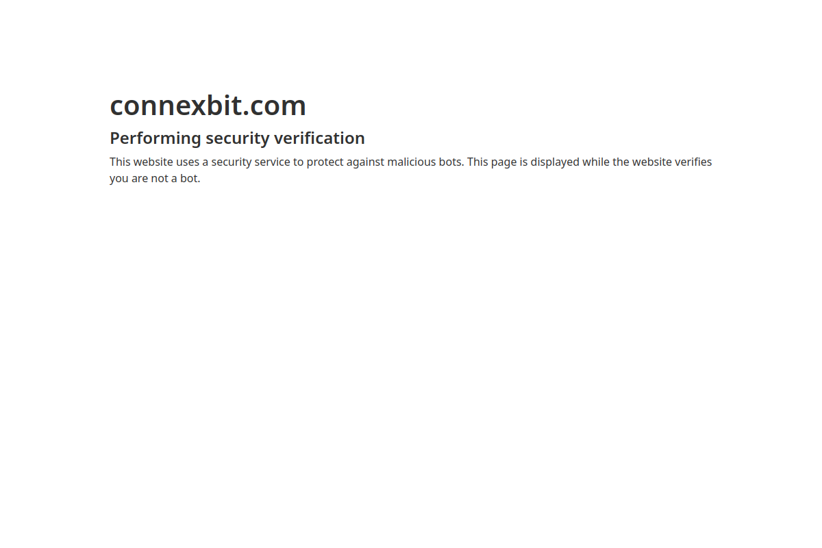 connexbit.com  Review – Report to Withdraw