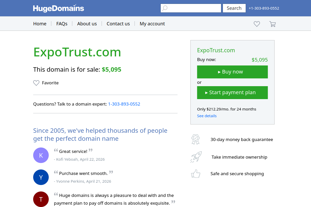expotrust.com  Review – Report to Withdraw