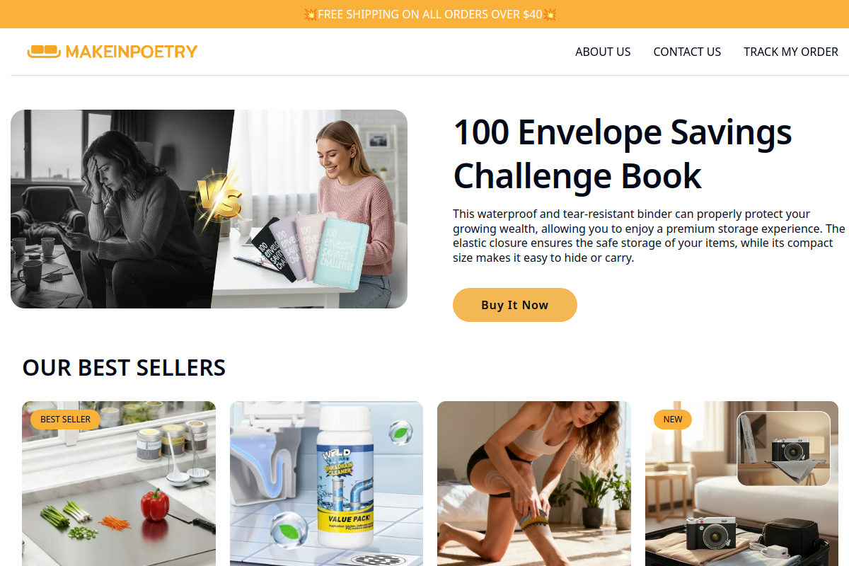 makeinpoetry.com Site Review – Safety Audit
