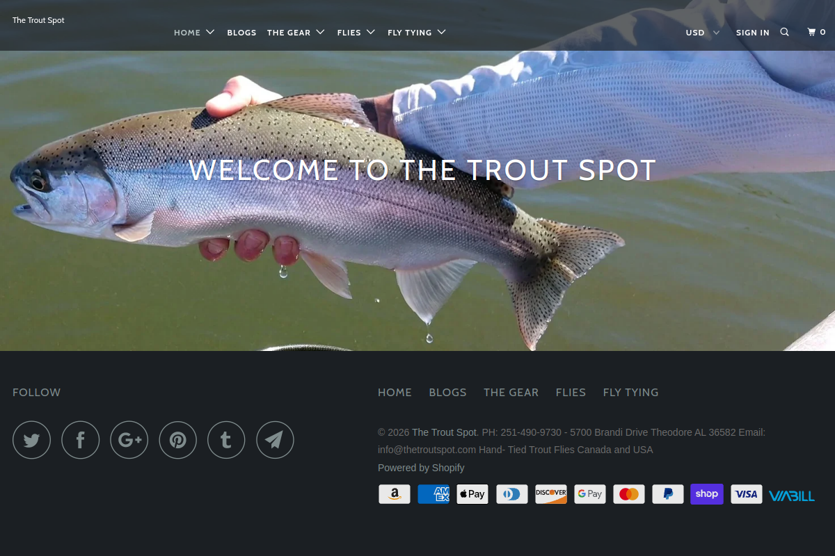 thetroutspot.com Safety Status - Complete Review screenshot 1545