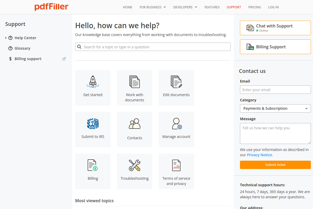 supportpdffiller.com – Full Safety Analysis