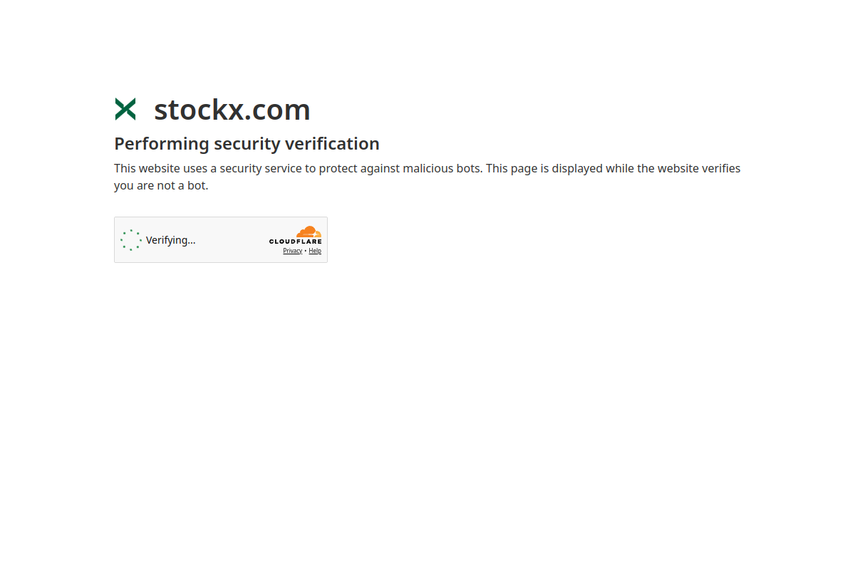 stockx.com Website Review – Safety Audit