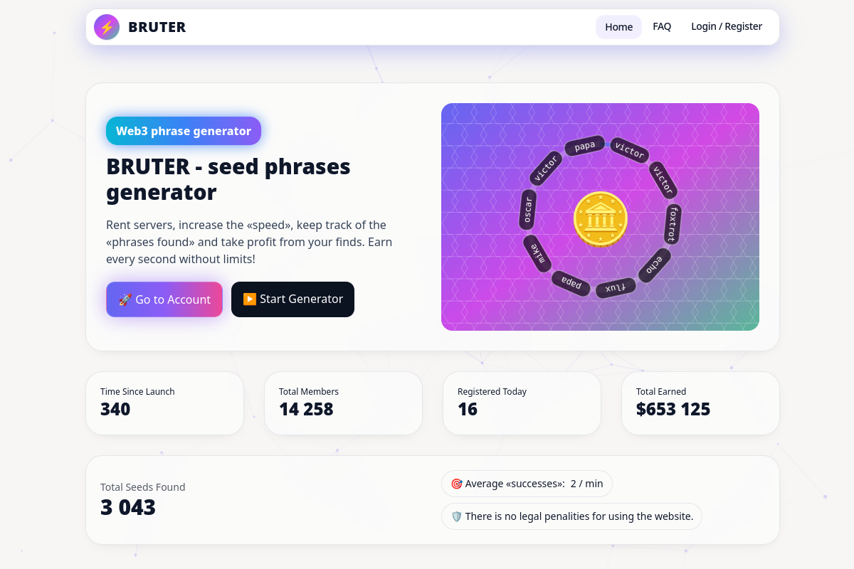 bruter.app Legitimacy Score - Complete Review bruter.app Legitimacy Score – Complete Review