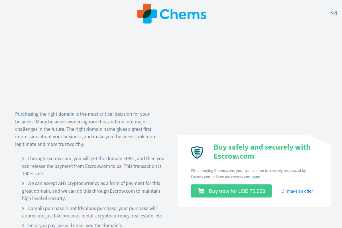 chems.com - Scam or Legit? Legitimacy Investigation chems.com – Scam or Legit? Legitimacy Investigation