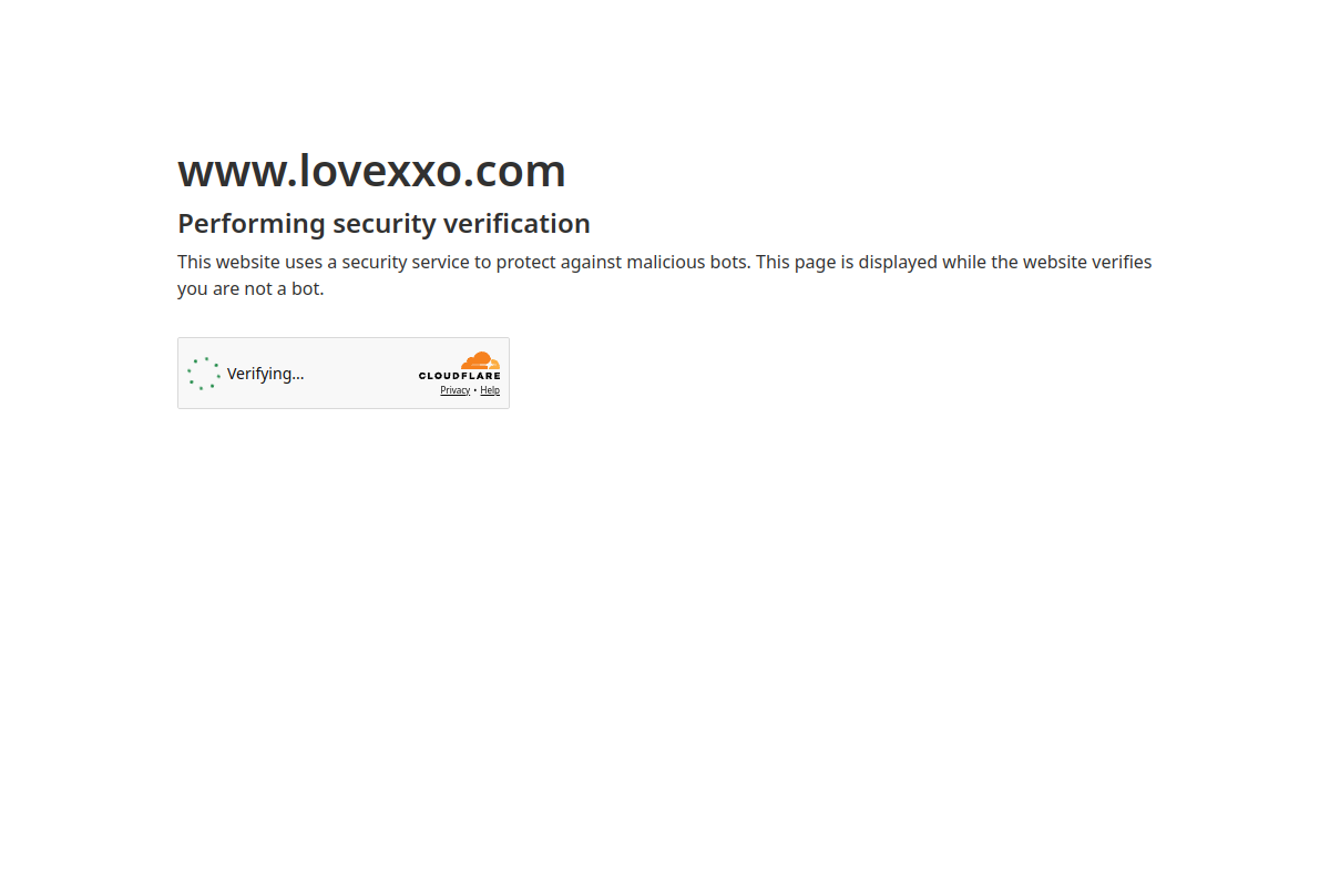 Is www.lovexxo.com Legit or a Scam? 55/100 Safety Score screenshot 3142