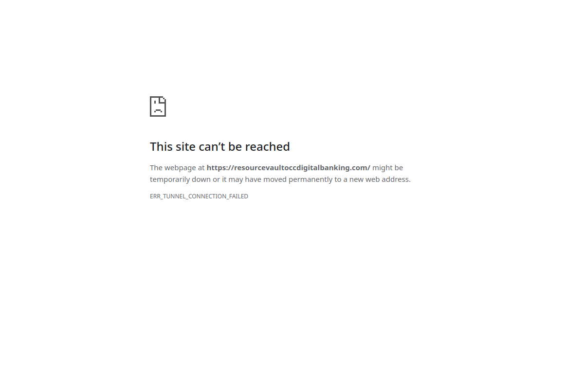 Is resourcevaultoccdigitalbanking.com Legit or a Scam? 0/100 Safety Score