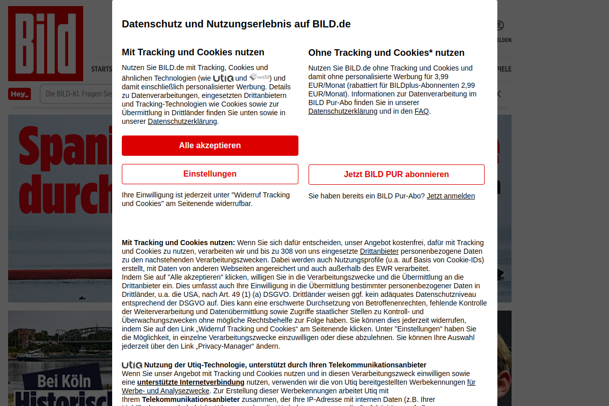 Is bild.de Legit or a Scam? 83/100 Safety Score